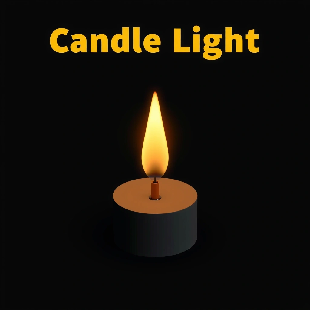 Candle Light flame